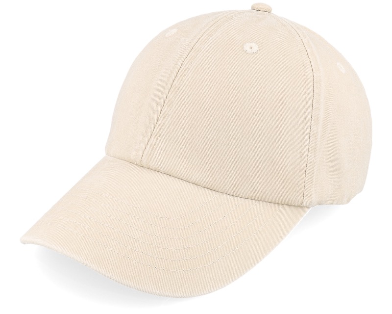 Vintage Washed Sand Dad Cap från Beechfield i låg profil