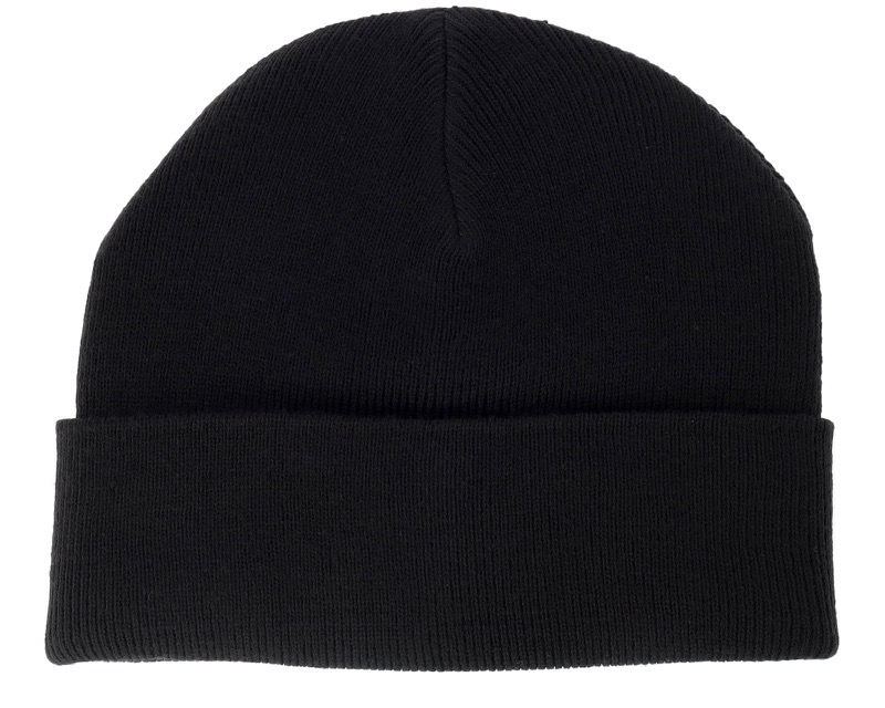 Black Shortbeanie, tunn mössa utan uppvikt kant