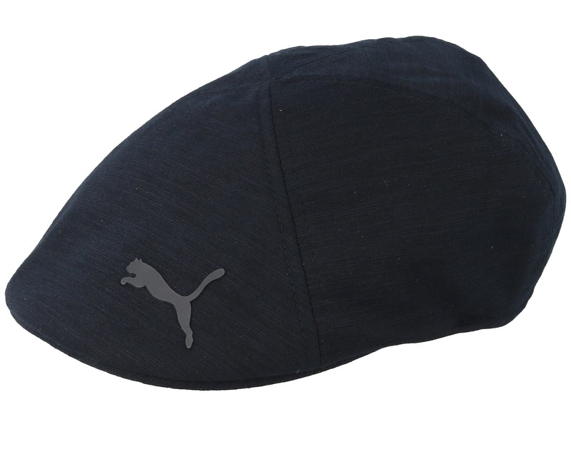 Driver Cap Black Flat Cap från Puma, golfens klassiska flat cap-modell