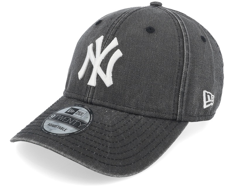 Hatstore Exclusive x New York Yankees 9TWENTY Washed Black Dad Cap