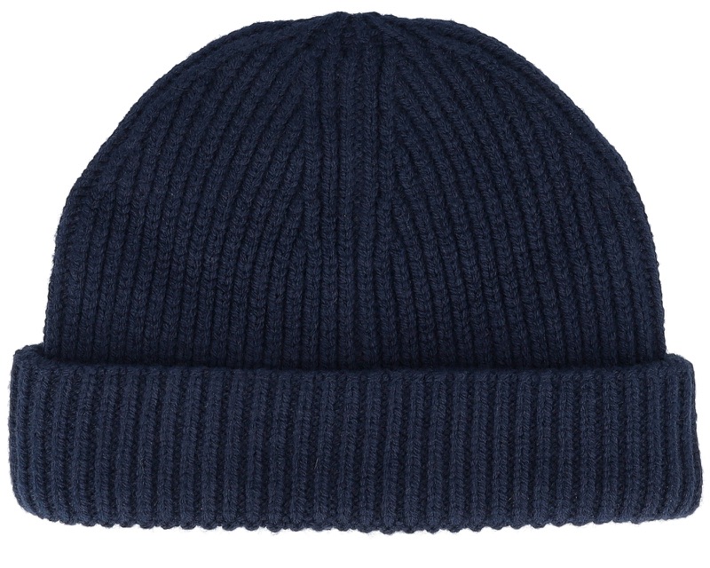 Oxford Navy Harbour Short Beanie i marinblått från Beechfield