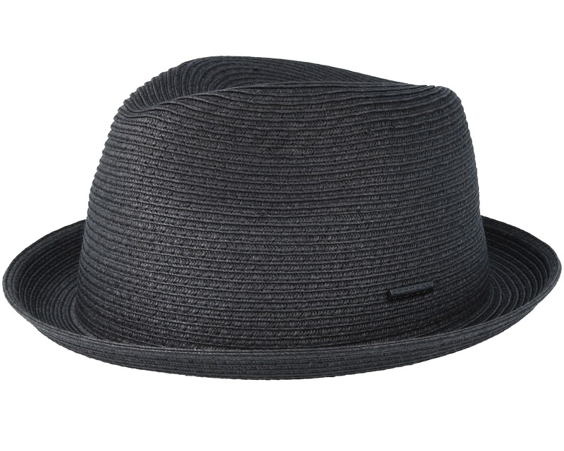 Player Toyo Black Straw, svart sommarhatt