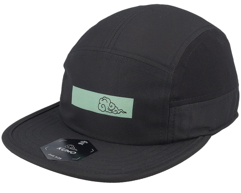 Thin Wide Box Logo Cloudfit Black 5-Panel