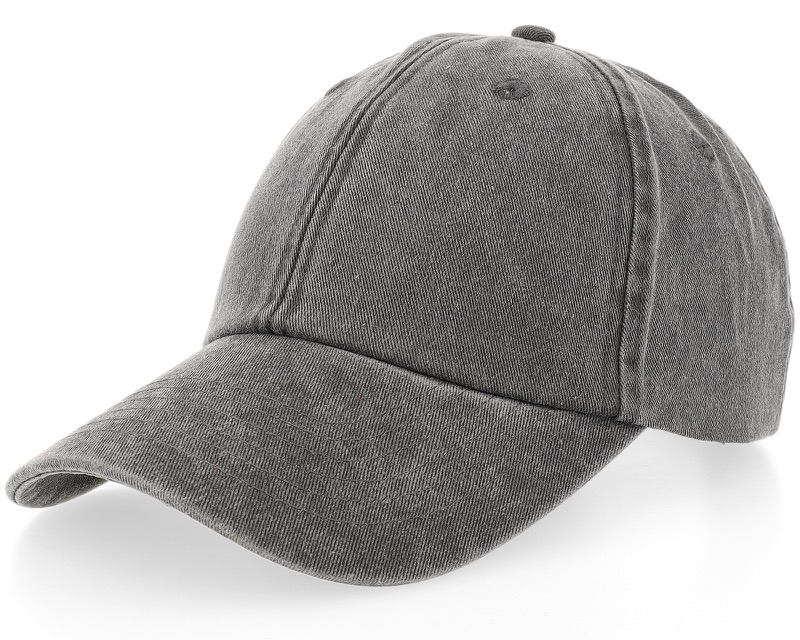 Vintage Washed Black Dad Cap